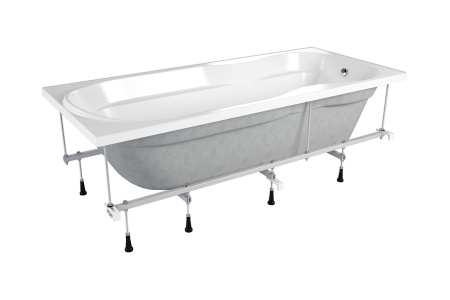 Ванна акриловая 180х80 см Comfort Maxi, без ног - КонтурТерм