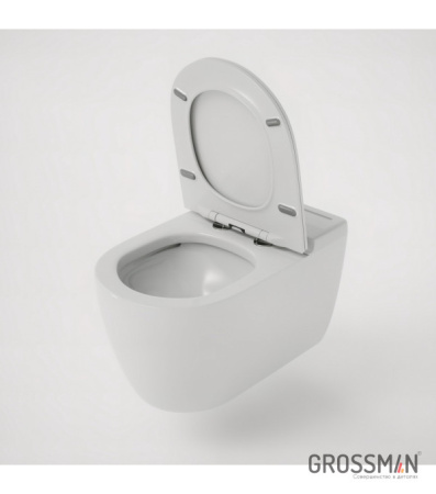 Унитаз подвесной импульсный Grossman Impuls, с сиденьем Soft Close - КонтурТерм