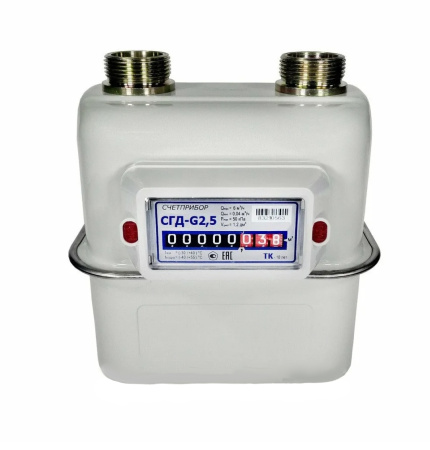 Счетчик газа Счетприбор СГД-G1.6 левый - КонтурТерм