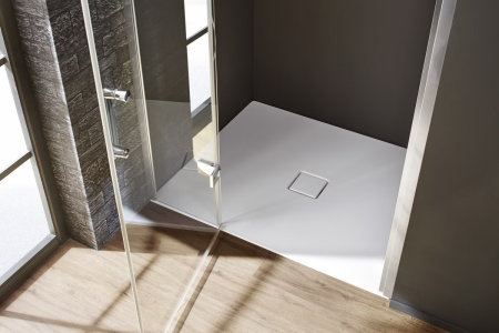 Поддон душевой стальной 90x90x2,3 см Kaldewei CONOFLAT, кремовый, с сифоном - КонтурТерм