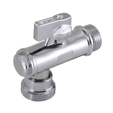 Кран для стиральной машины 3/4” - 1/2” KAS - КонтурТерм