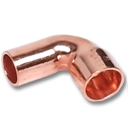 Колено медь ниппельное д 35, 90 гр Effebi - КонтурТерм