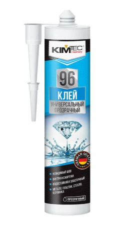 Клей монтажный универсальный, прозрачный, 280 мл, KIM TEC 96 - КонтурТерм