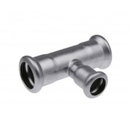 Тройник редукционный из нержавеющей стали KAN-therm Inox д 35х15х35 - КонтурТерм