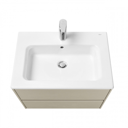 Раковина мебельная 60x46 см Roca Ona, накладная, с переливом, цвет белый - КонтурТерм