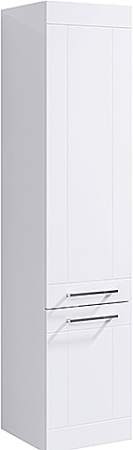 Пенал подвесной 35х152 см Аквелла Манчестер, белый - КонтурТерм