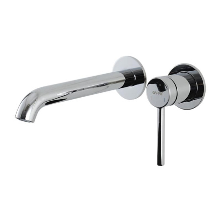 Смеситель для раковины скрытого монтажа Gappo, хром - КонтурТерм