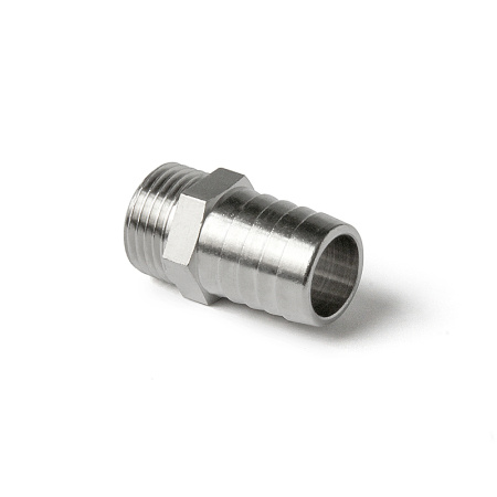  Штуцер латунь никелированный 20 * 1/2" РН