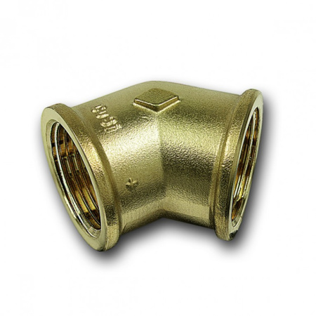 Колено бронзовое SANHA 1/2" 45° РВ  - КонтурТерм