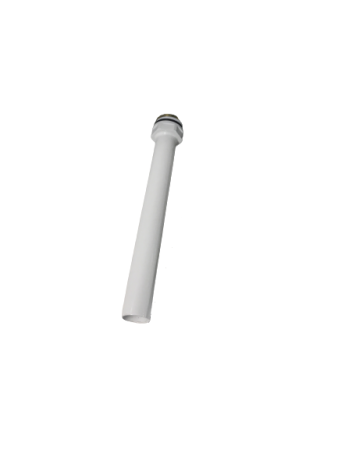Трубка для подключения радиатора Carlo Poletti d15хL140, 1/2", белая - КонтурТерм