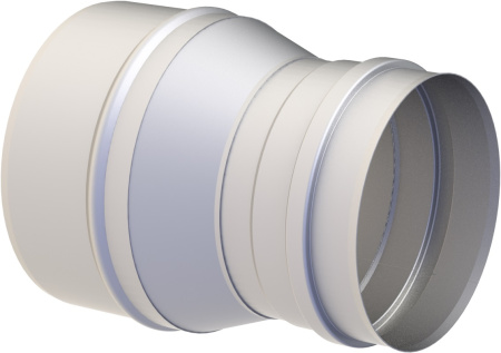Переход дымоходный Jeremias на меньший диаметр 110-100р ewR - КонтурТерм