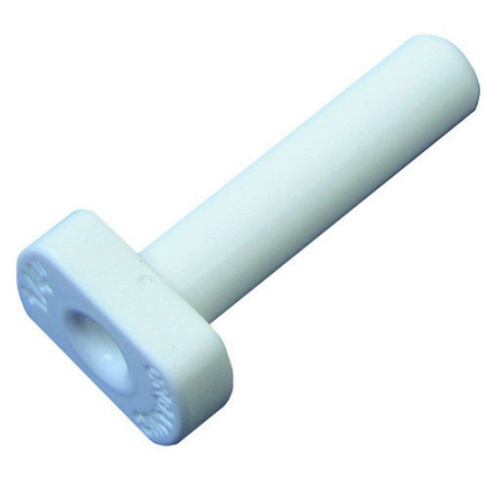 Заглушка 1/4", белая, A4AP4-W - КонтурТерм