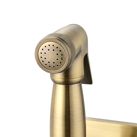 Смеситель гигиенический Lemark Solo комплект, бронза - КонтурТерм