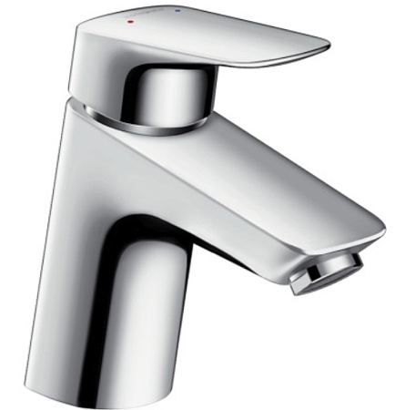 Смеситель для раковины HansGrohe Logis 70, с донным клапаном, хром - КонтурТерм