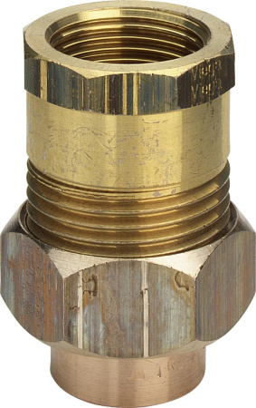 Шрубунок бронза конический SANHA  Ø12 х 1/2" РВ - КонтурТерм