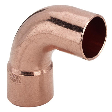 Отвод медь ниппельный д 12, 90 гр Effebi - КонтурТерм