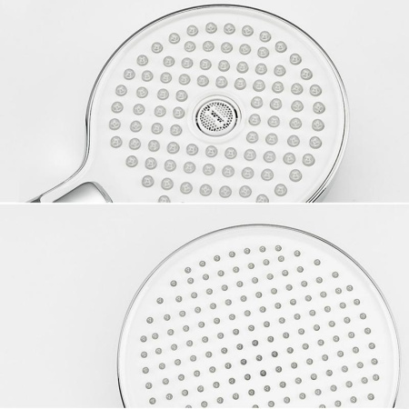 Система душевая с термостатическим смесителем Gappo G03-8, хром/белый - КонтурТерм