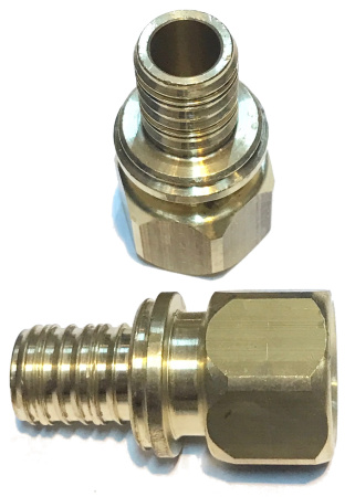 Муфта соединительная Ø20 х 3/4" РВ 10 бар PURMO (латунь) - КонтурТерм