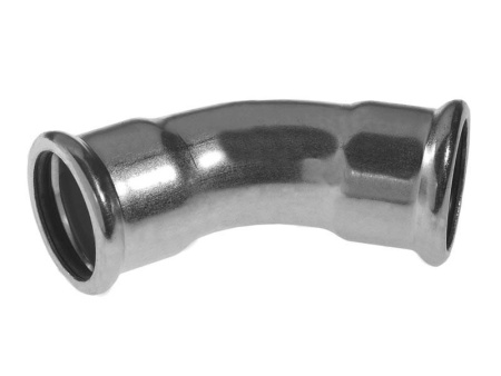 Колено из оцинкованной стали Kan-therm Steel 18 45° - КонтурТерм