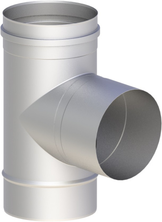 Тройник дымоходный Jeremias 87˚ 80/0.6 TN0615080 - КонтурТерм