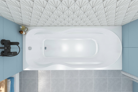 Ванна акриловая 180х80 см Comfort Maxi, без ног - КонтурТерм