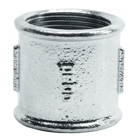 Муфта чугун оцинкованный GEBO 2 1/2" РВ (ДУ 65) - КонтурТерм