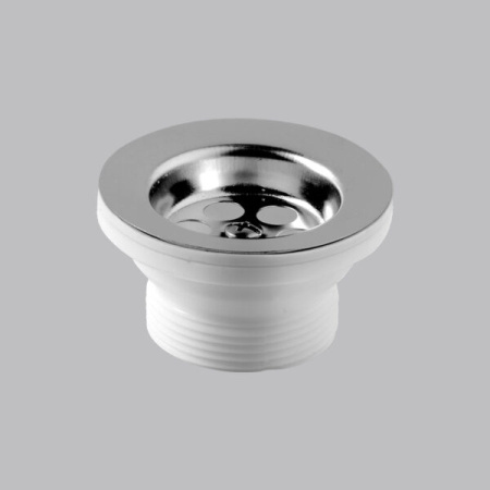 Выпуск для раковины Metline 1 1/4" с нержавеющей сеткой - КонтурТерм