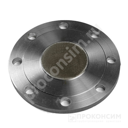 Фланец сталь глухой Ду 100 PN16  - КонтурТерм