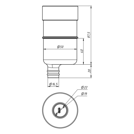 Сифон для кондиционера Ballu G-35 Mini - КонтурТерм