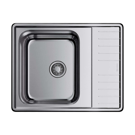 Мойка кухонная нержавеющая сталь 630х500 мм Omoikiri Sagami 63-IN, накладная - КонтурТерм