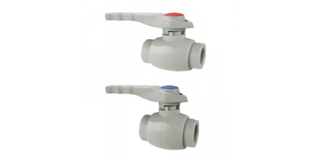 Кран шаровый полипропиленовый KAN-therm д 63 - КонтурТерм