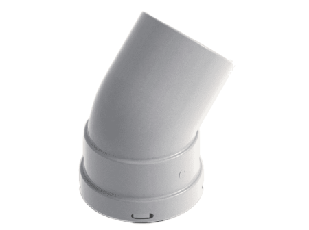 Колено дымоходное Royal Thermo 45° д.80 мм - КонтурТерм