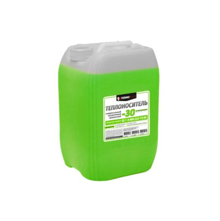 Теплоноситель пропиленгликоль -30, зелёный, 50л, TERMOPLUS ECO PROPYLENE - КонтурТерм