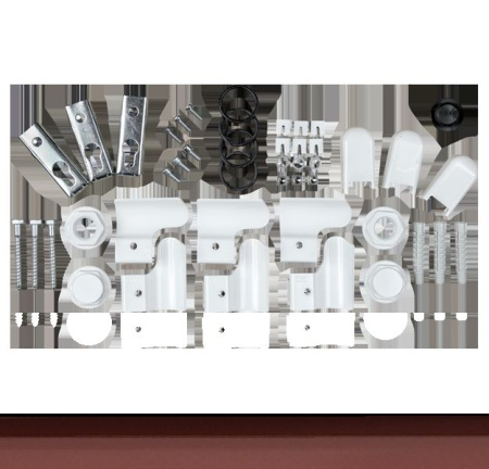 Комплект для монтажа алюм.радиаторов FONDITAL Mood/Tribeca 1/2" - КонтурТерм