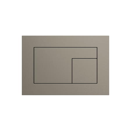 Кнопка для инсталляции унитаза TCvelvet, цвет бежево-коричневый - КонтурТерм