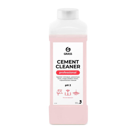 Средство для очистки после ремонта "Cement Cleaner", 1 л, GRASS - КонтурТерм