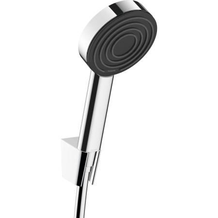 Гарнитур душевой HansGrohe Vernis Pulsify, с лейкой, шлангом, держателем, хром - КонтурТерм