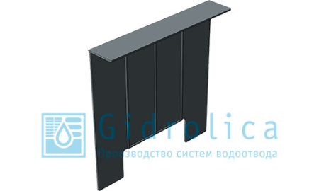 Перегородка-сифон для дождеприемника 30.30 - пластиковая Gidrolica Point - КонтурТерм