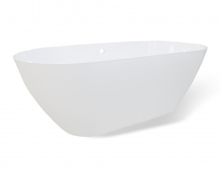 Ванна из литьевого мрамора 160х75 см Майами, цвет белый, отдельностоящая - КонтурТерм