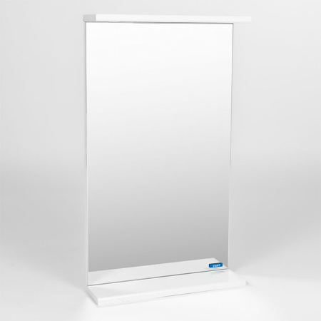 Зеркало 40х70 см Viant, с полочкой, без подсветки - КонтурТерм