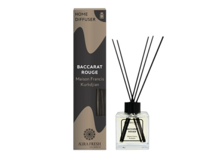 Аромадиффузор AURA FRESH Home Diffuser BACCARAT ROUGE (ароматные палочки) 50мл