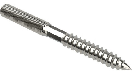 Шпилька двусторонняя SD2 M8/8х160B ТХ25  - КонтурТерм