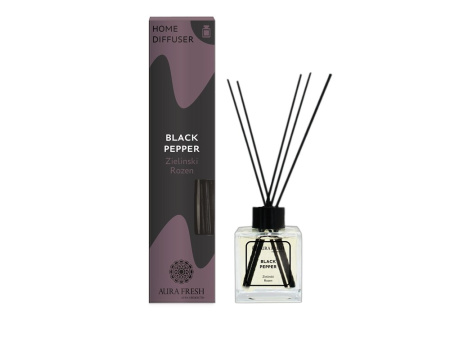 Аромадиффузор AURA FRESH Home Diffuser BLACK PEPPER (ароматные палочки) 50мл