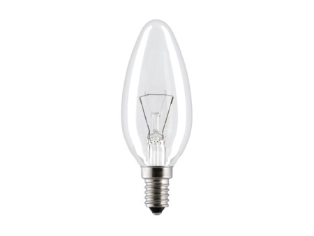 Лампа накаливания ДС (B35) 60Вт 230V E14 свечка, Smile Light  - КонтурТерм