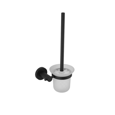 Ершик для унитаза Frap F30210, подвесной, цвет черный - КонтурТерм