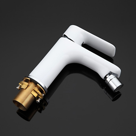 Смеситель для биде Gappo Noar, белый/хром - КонтурТерм