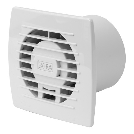 Вентилятор бытовой Europlast E-Extra д 125 (белый) - КонтурТерм
