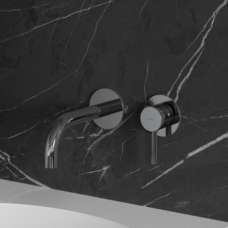 Смеситель для раковины скрытого монтажа OMNIRES Y, с изливом, хром - КонтурТерм