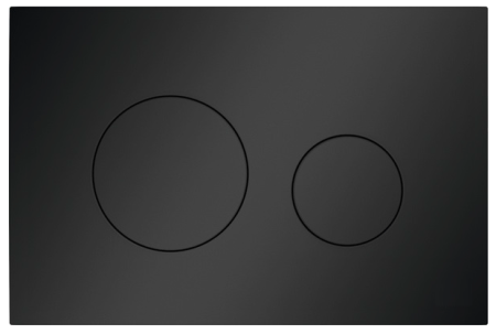 Кнопка для инсталляции унитаза TCloop, цвет черный матовый - КонтурТерм