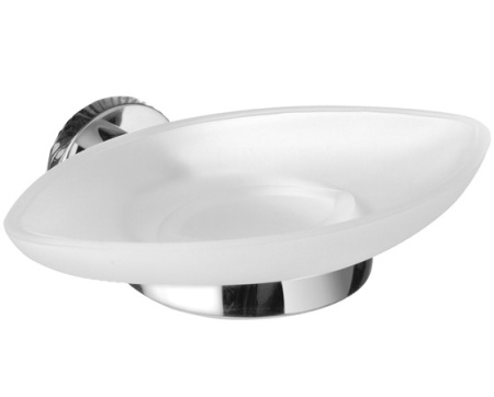 Мыльница GEDY Demetra, настенная стекло, хром - КонтурТерм